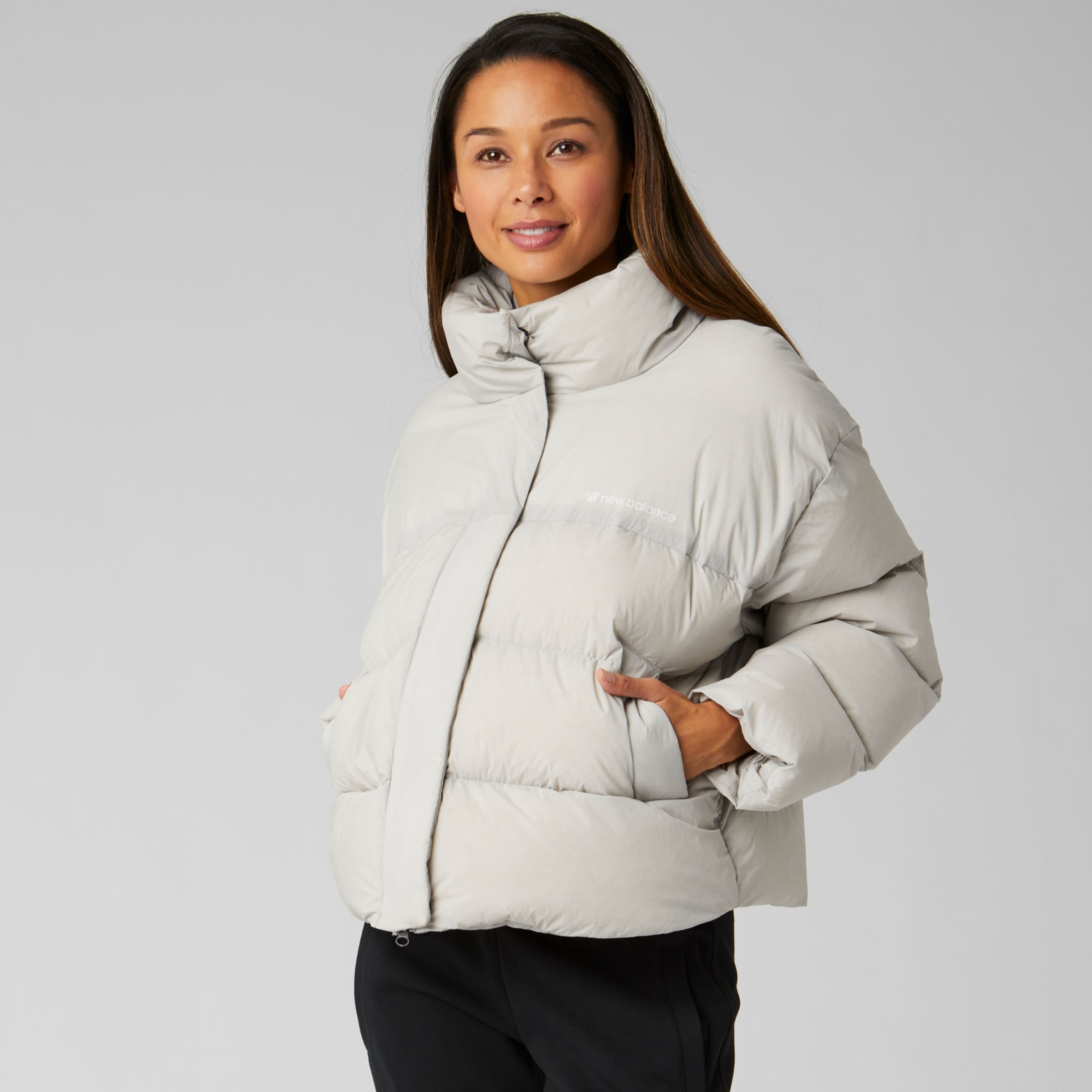 new balance down jacket women's