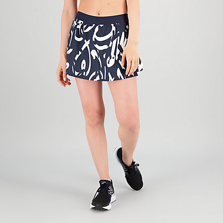 New Balance Printed Tournament Skort, WK21437ECL image number null