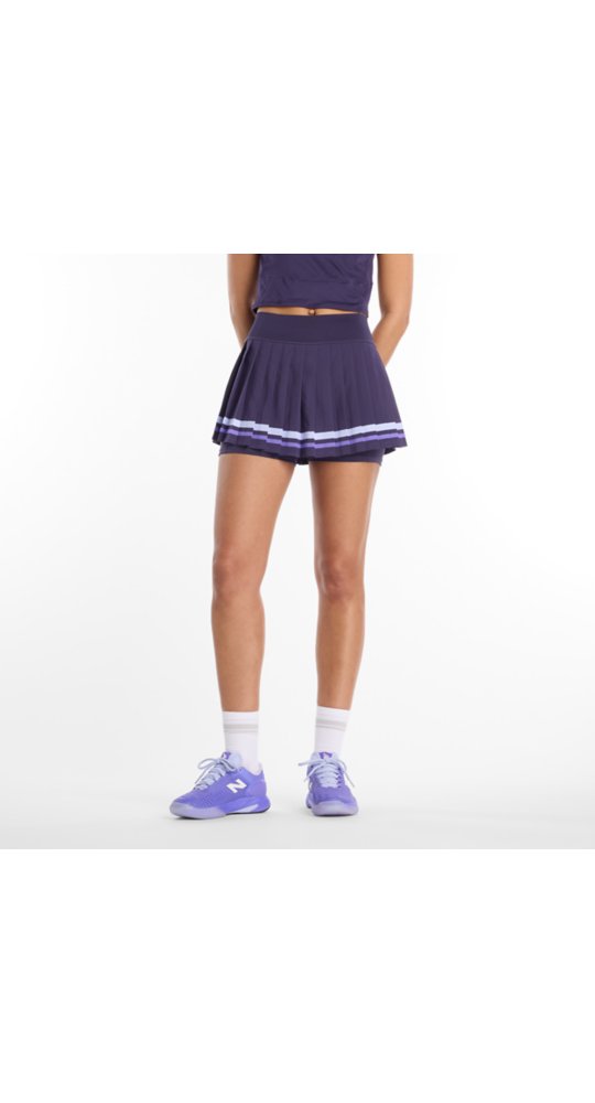 New Balance Tournament Novelty Skirt in Boysenberry Multi