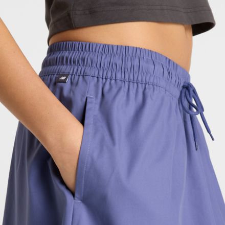 Twill Midi Skirt