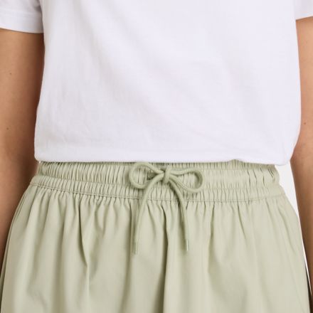 Twill Midi Skirt