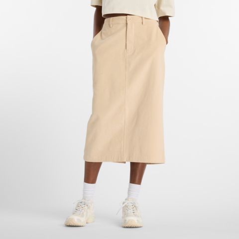 Женские юбки New Balance Stretch Corduroy Midi Skirt