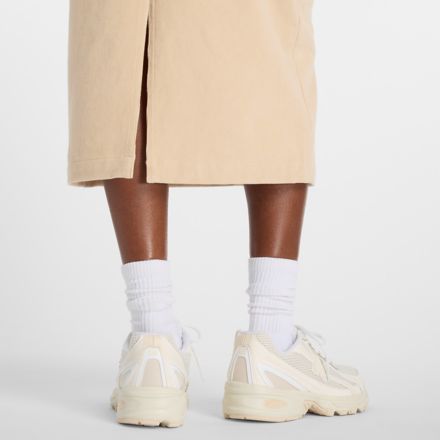 Stretch Corduroy Midi Skirt