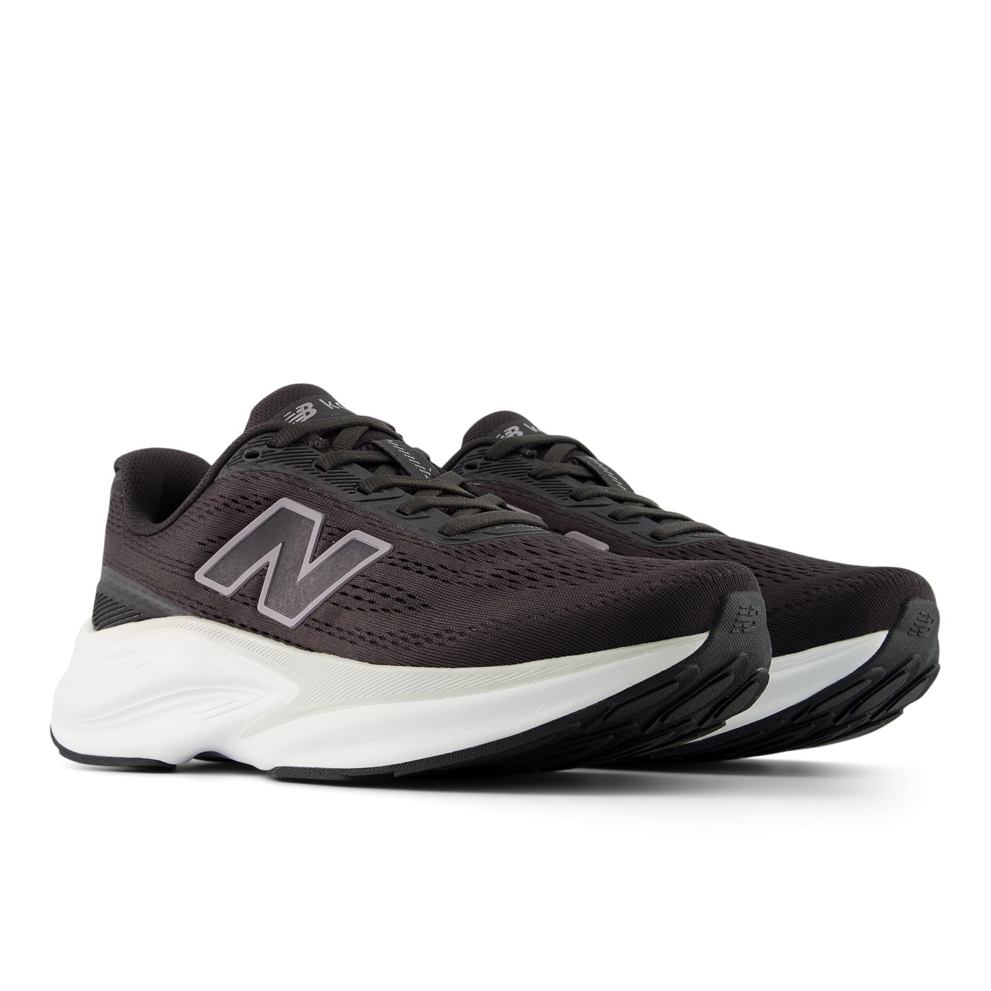 Женские кроссовки New Balance Kaiha Road v2, цвет: Чёрный / Молочный — фото 2