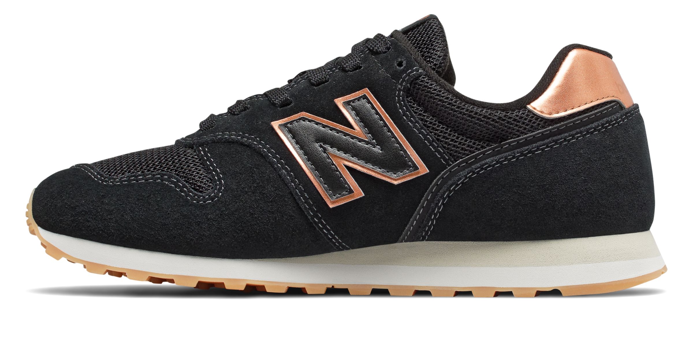 new balance 373 black with copper