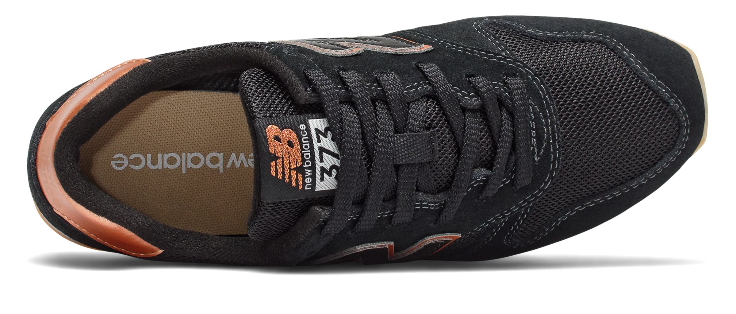 new balance 373 black with copper