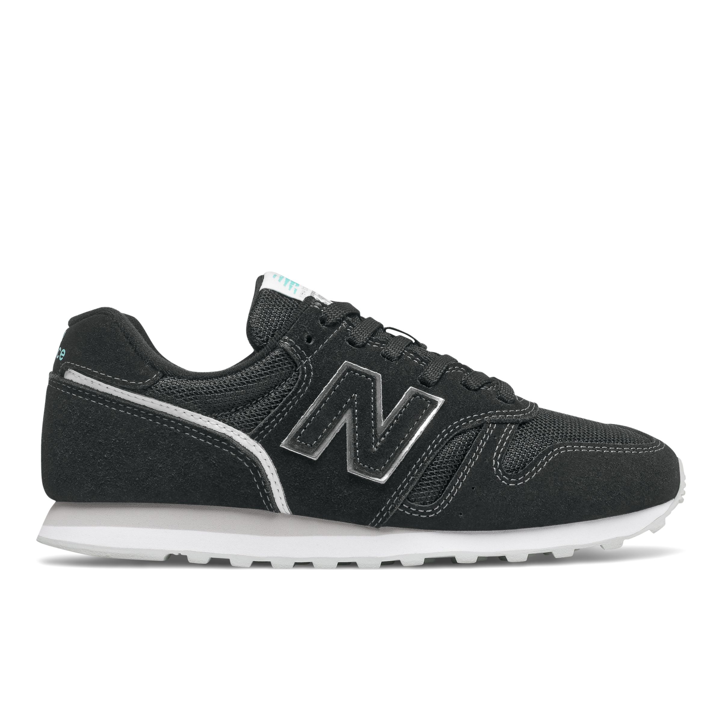 new balance trainers black and white