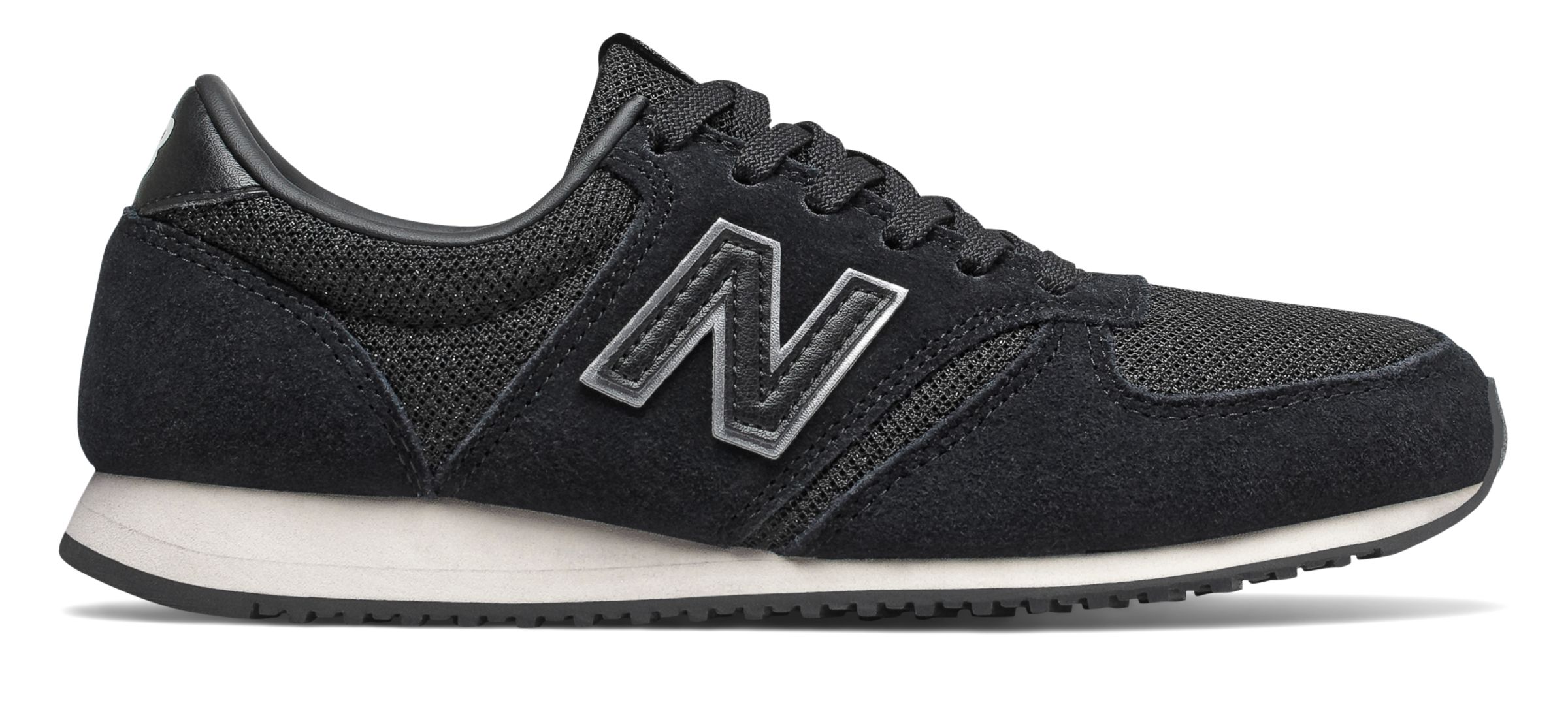 new balance 420 black with grey and white