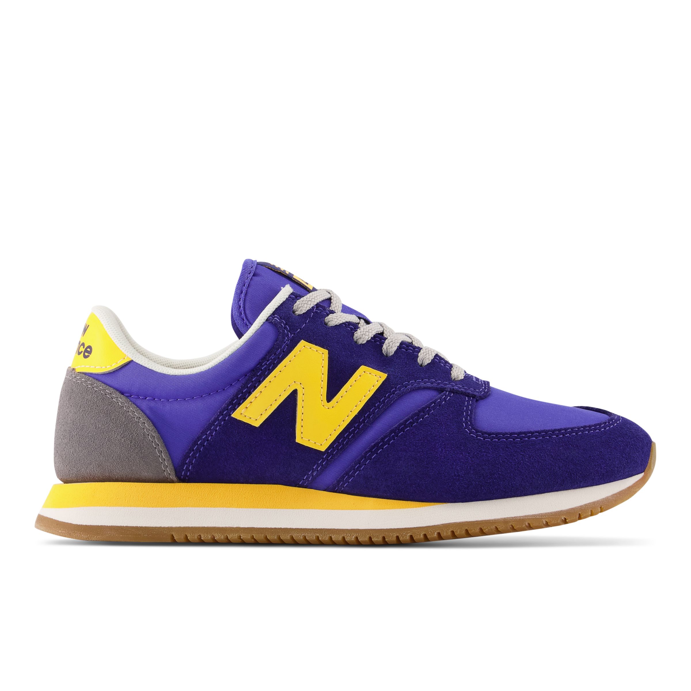 New Balance Mujer 420v2 in Azul/Amarillo, Suede/Mesh, Talla 36 - WL420SC2