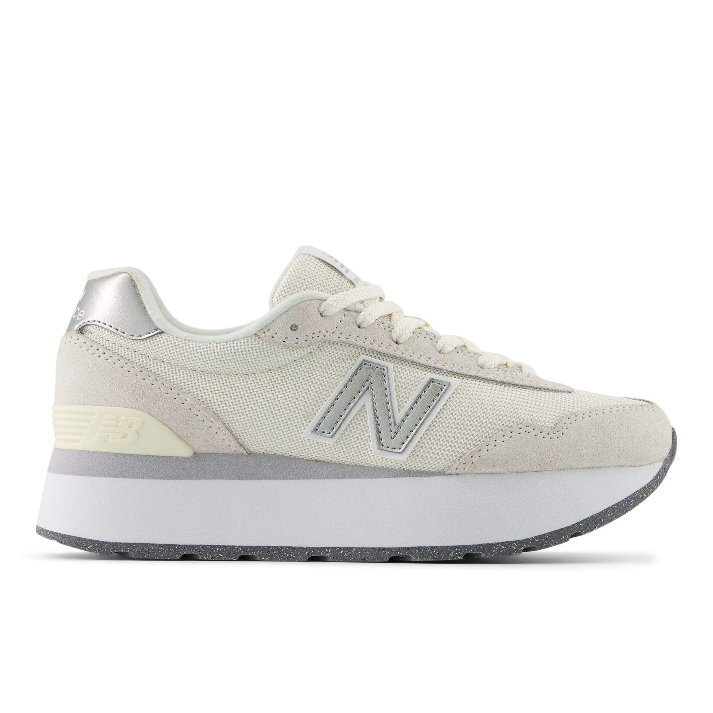 

New Balance Women's 515 White/Grey - White/Grey