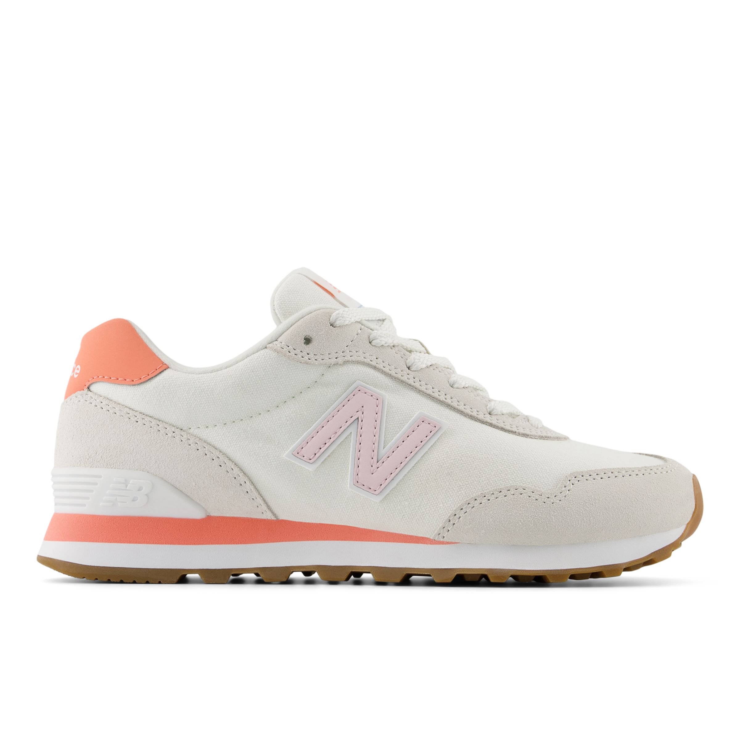 

New Balance Women's 515 Grey/Pink/Red/White - Grey/Pink/Red/White