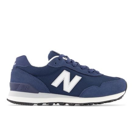 515, NB NAVY with NB WHITE with Aluminum Grey, WL515NVY
