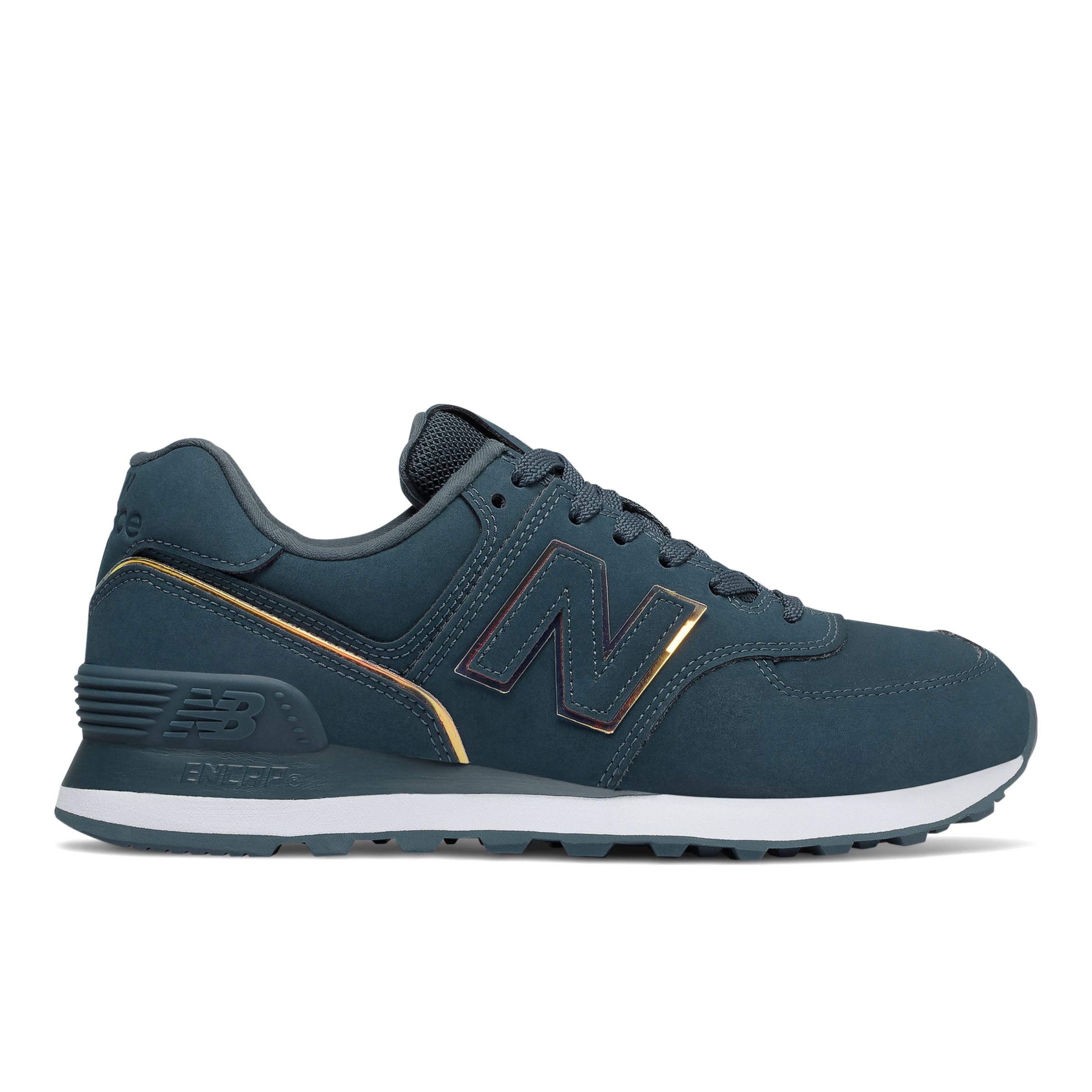 ladies navy new balance trainers