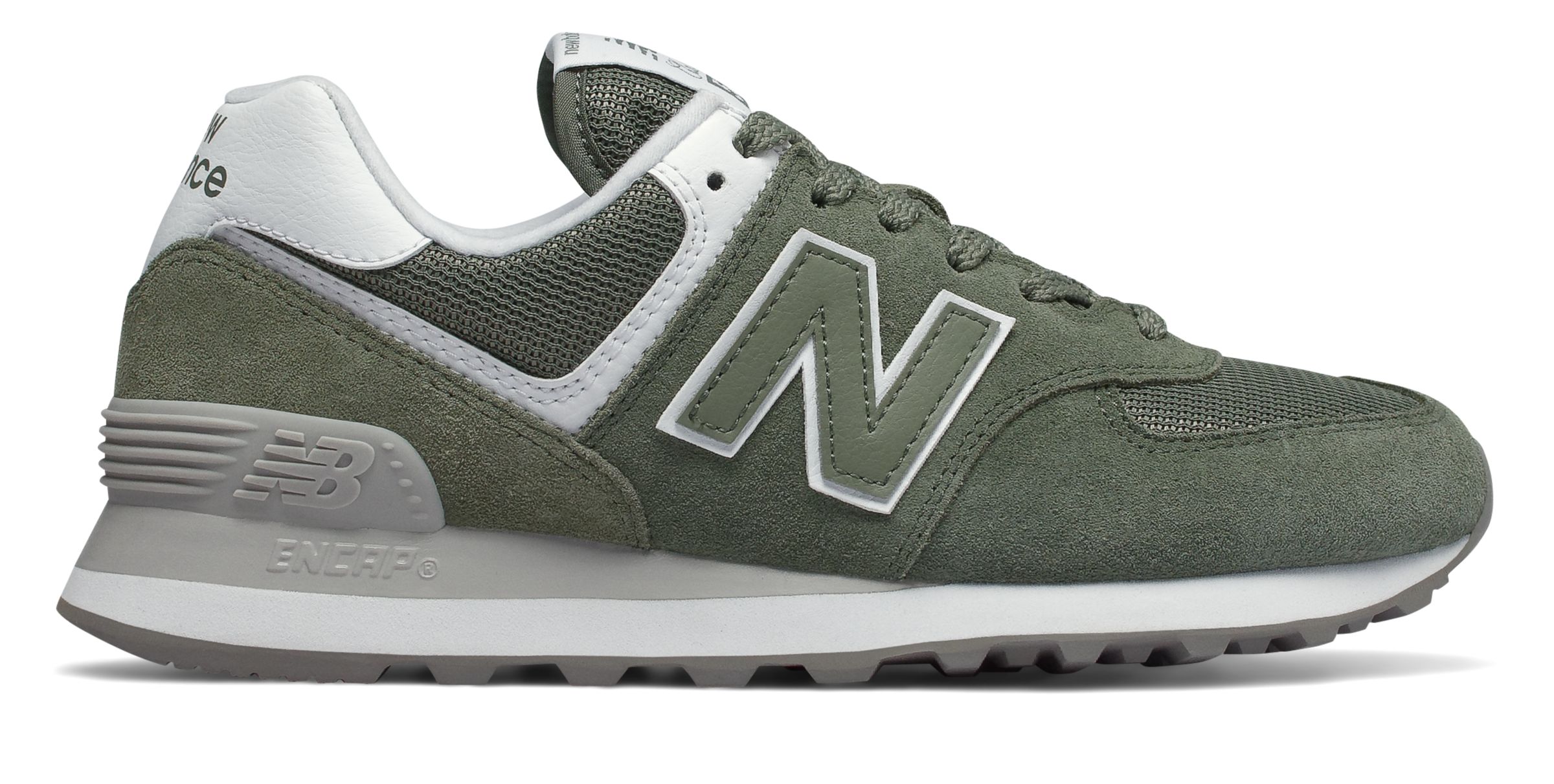 new balance 574 mineral green