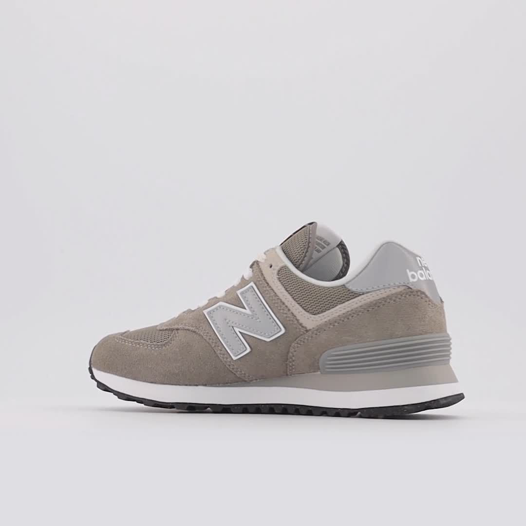 grey new balance women's 574