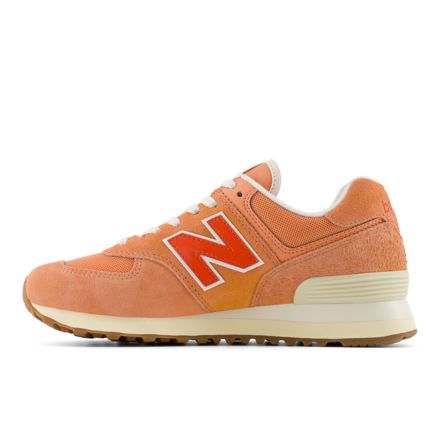 New balance 574 rosin with vintage orange store