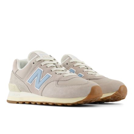 Women s New Balance 574 Shoes 8 Moonrock Blue