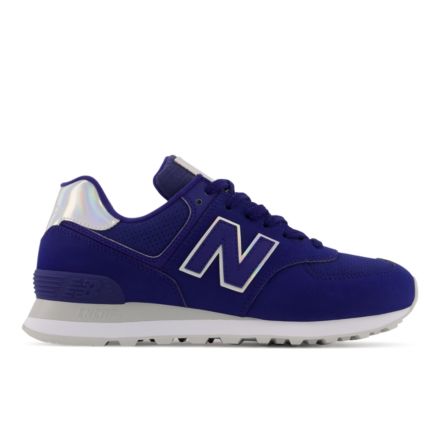 New Balance Women 574 Luxe Rep WL574SYB red