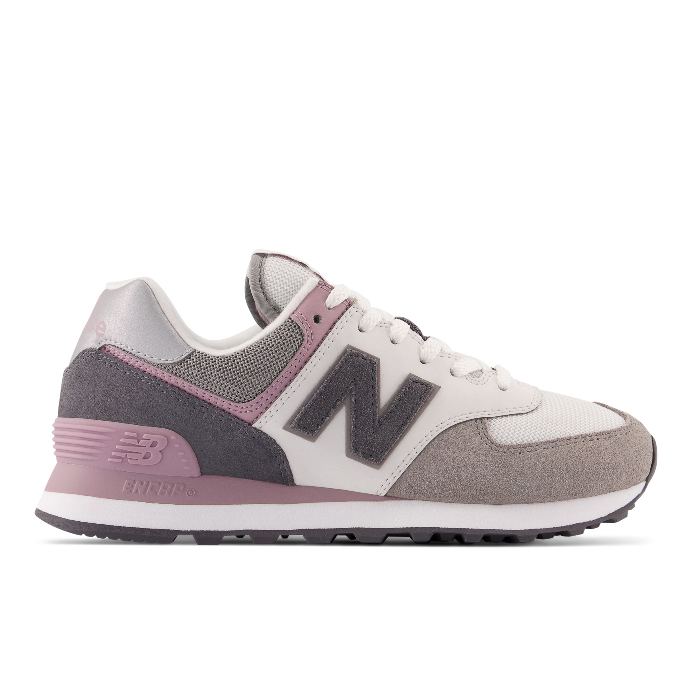 New balance wl574 femme noir et rose online