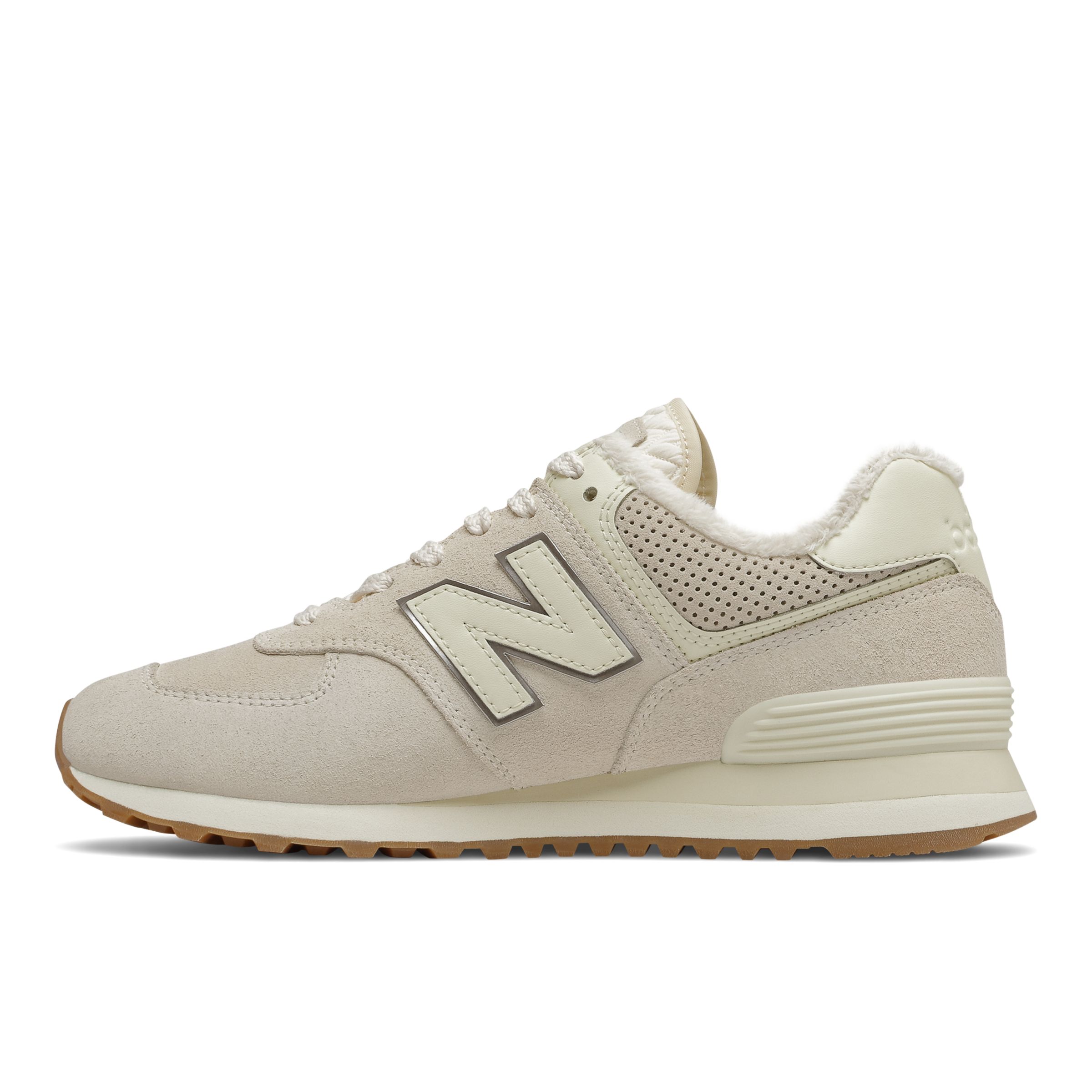 new balance 574 cream women