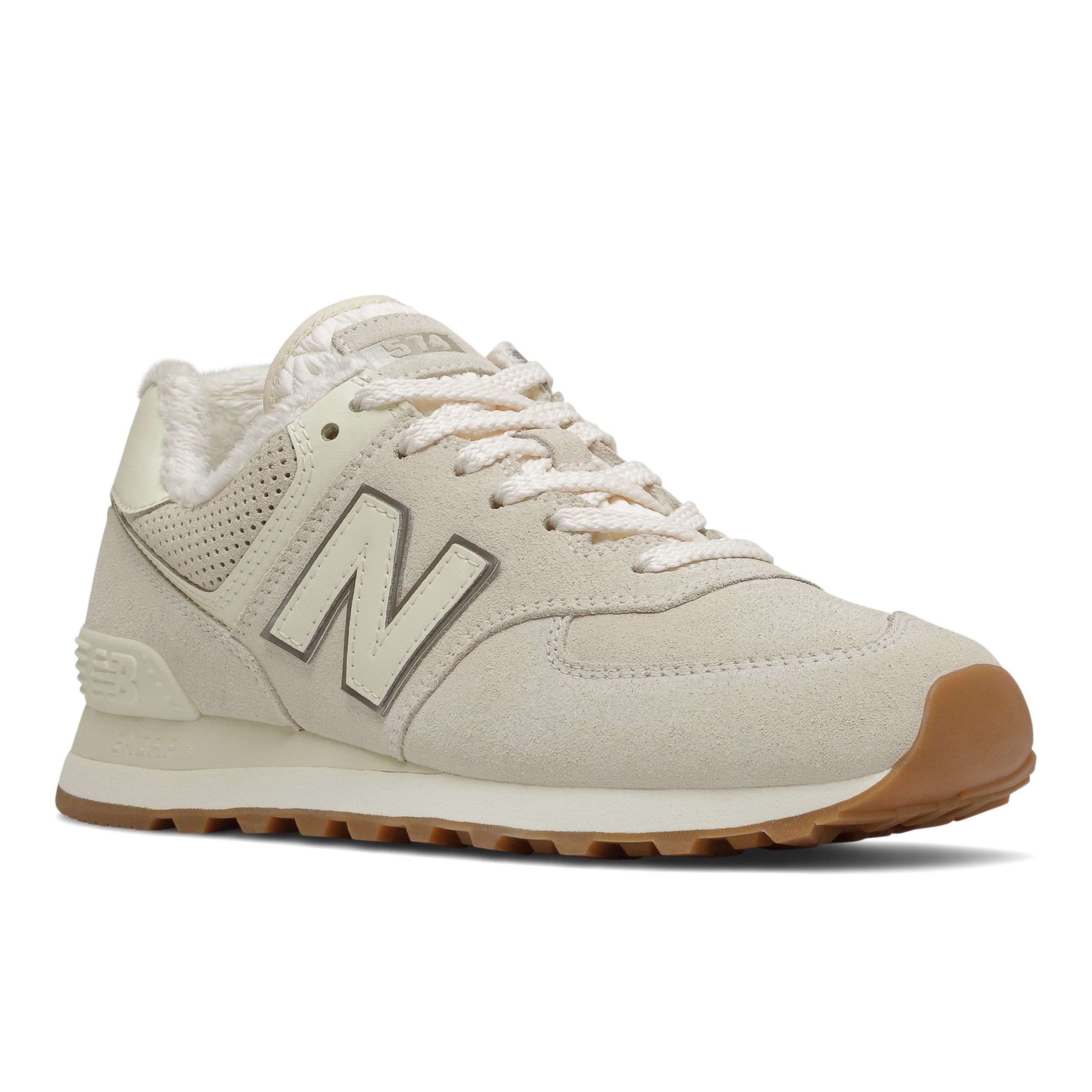 new balance 574 cream women