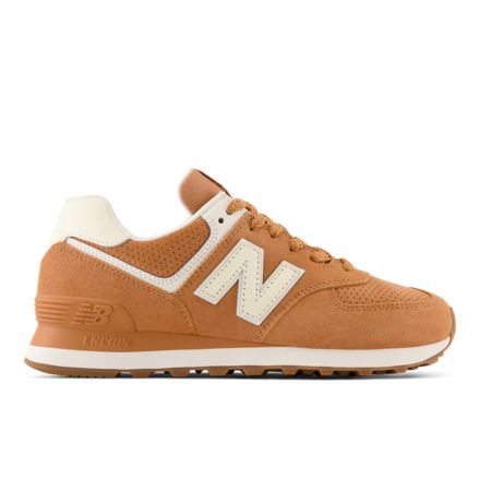 New balance ml574 womens Orange on sale