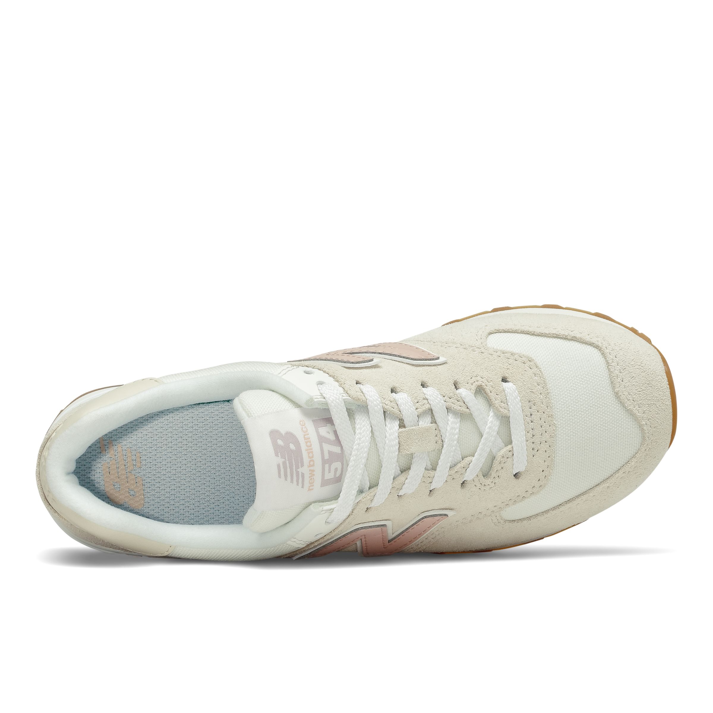 new balance 574 cream women