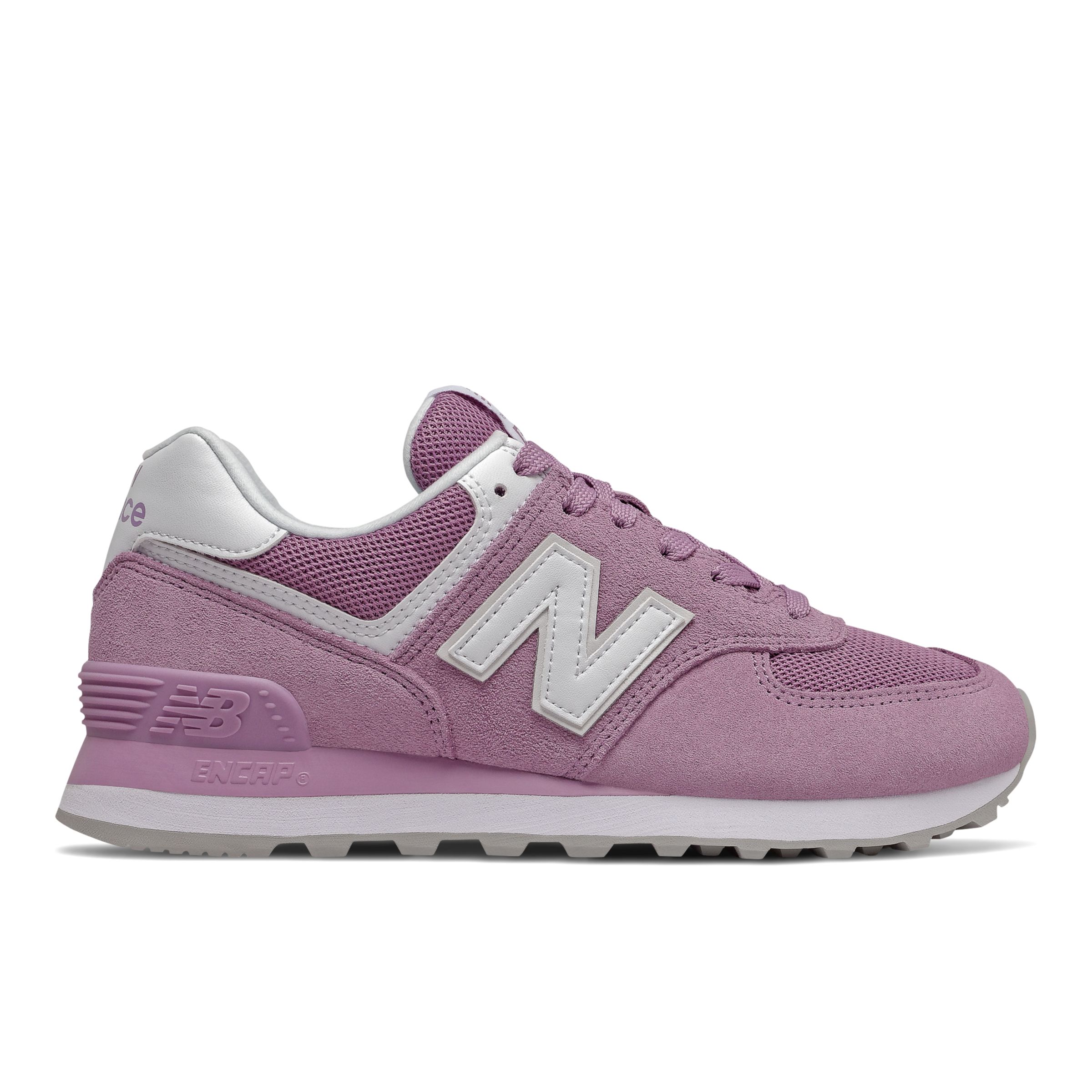 new balance 574 rosa mujer