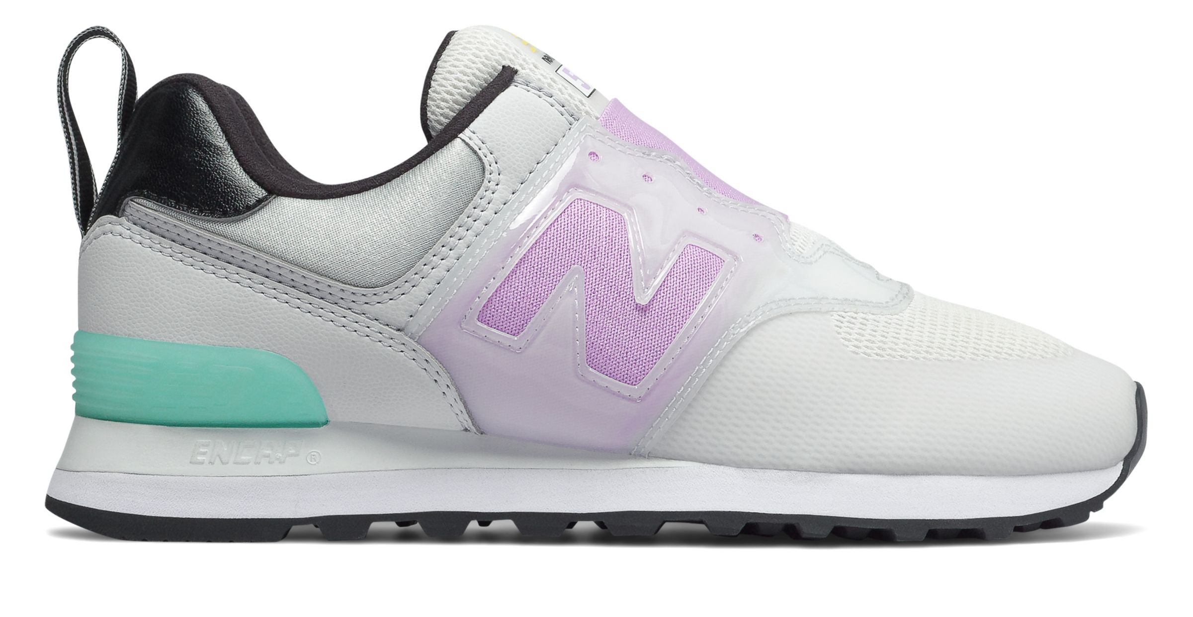 new balance 574 slip on