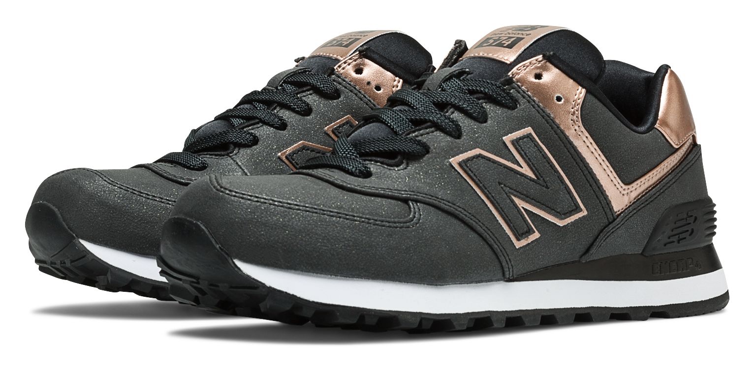 new balance women's wl574 precious metal