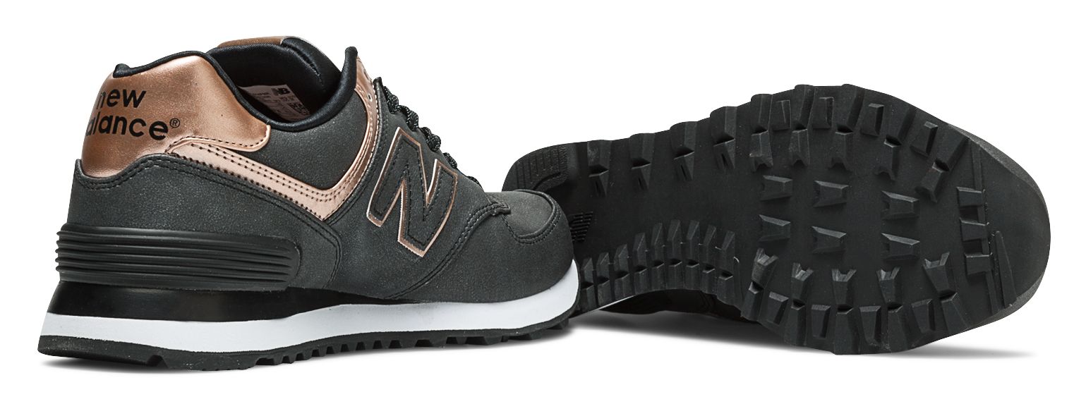 new balance 574 metal precious