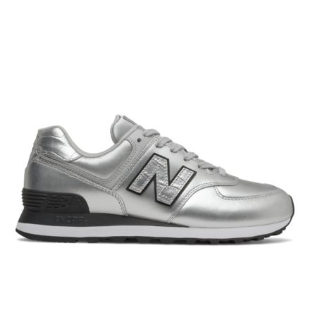 New balance femme 574 on sale grise