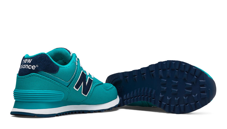 new balance 574 noir et turquoise