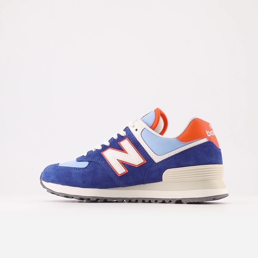 New Balance 574 sneaker Blauw