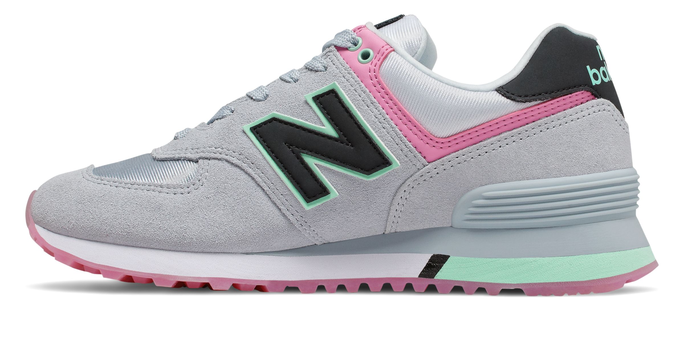 new balance 574 grey mint