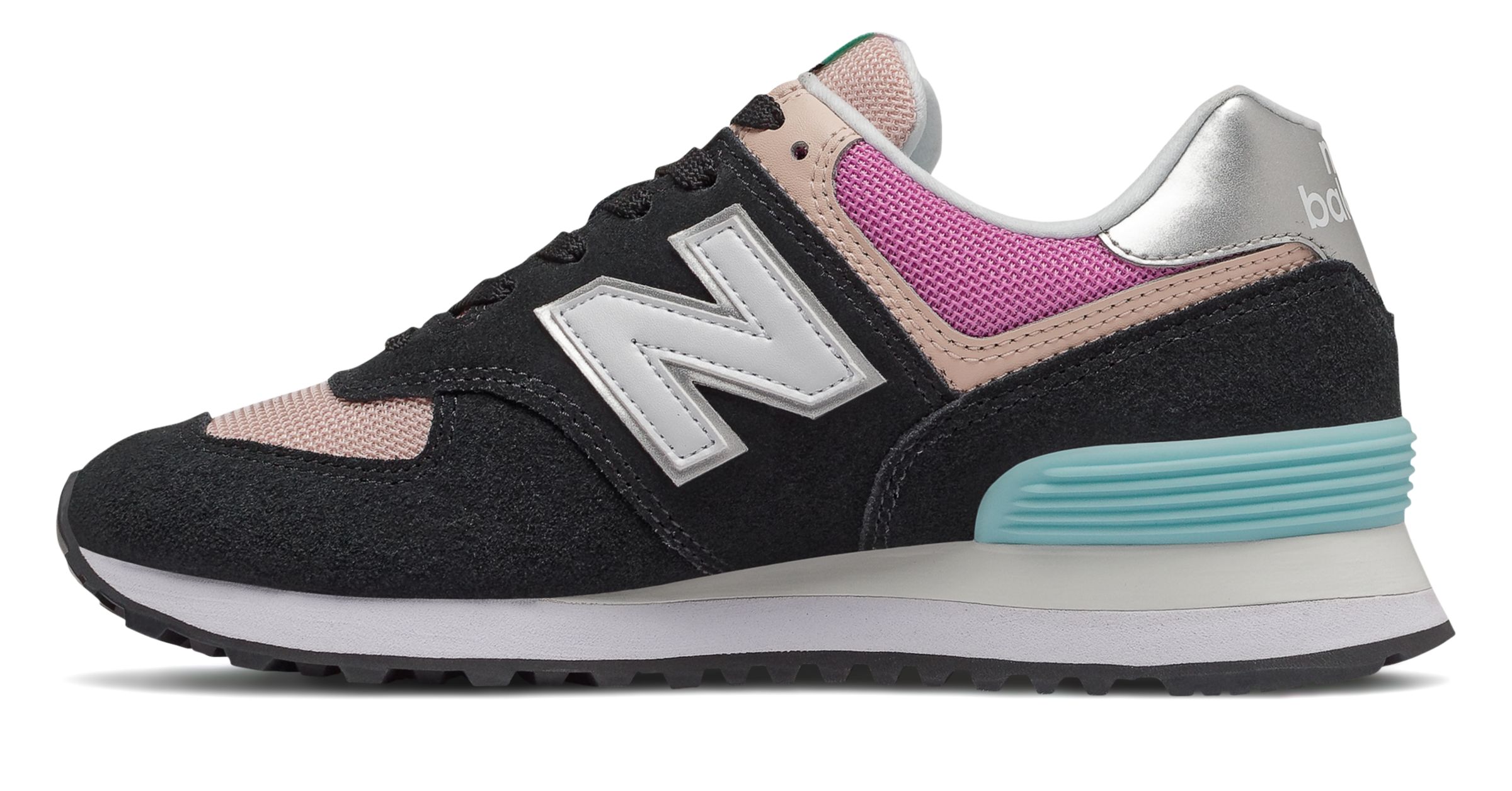 new balance 574 rose poudré