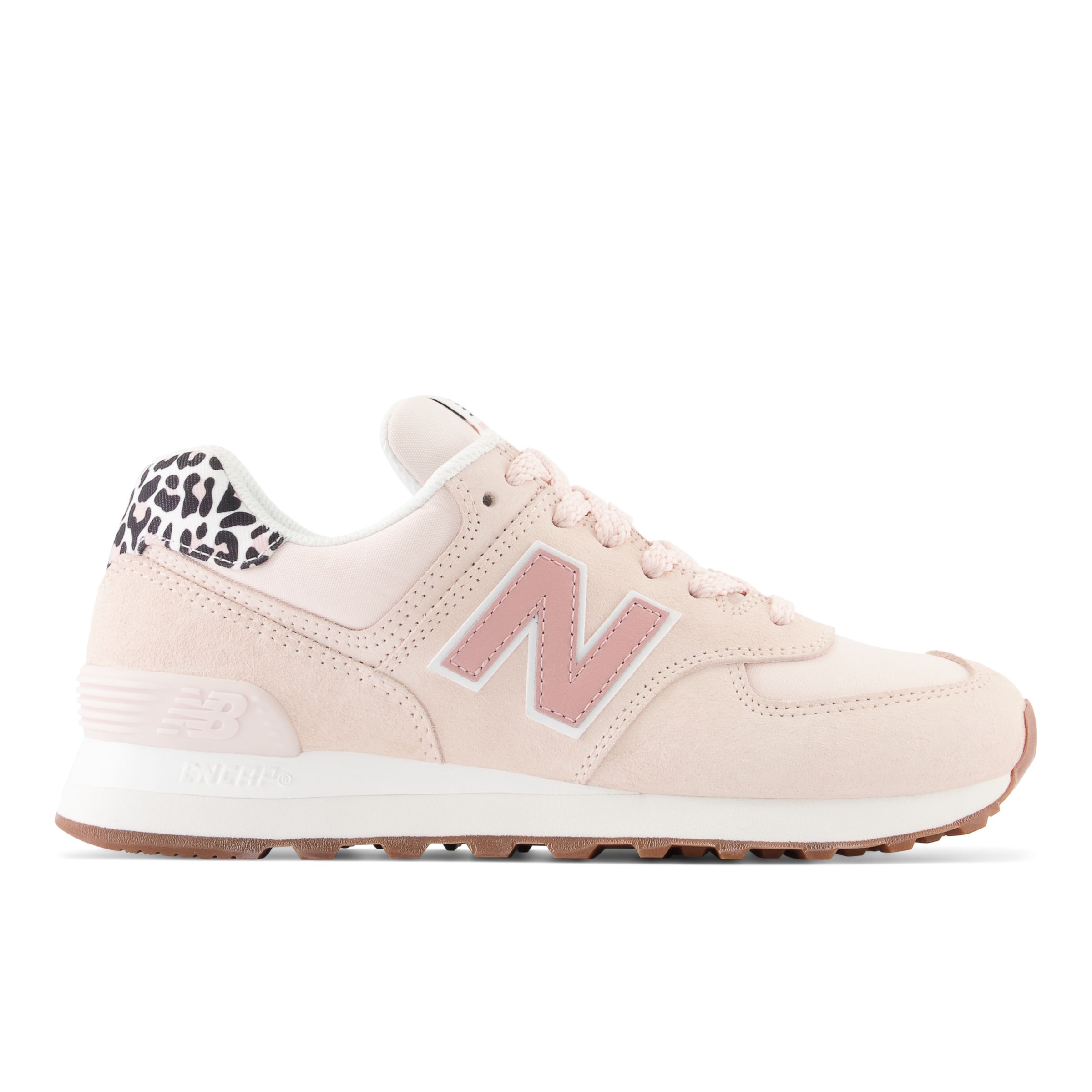 New Balance Women's 574 in Pink Suede/Mesh - WL574XQ2