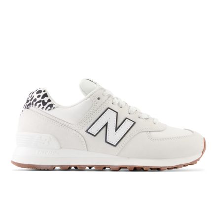 New balance 574 bege hot sale feminino