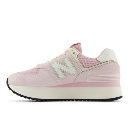 New Balance Pink 574 Sneakers