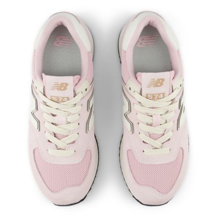 New balance pink 574 best sale