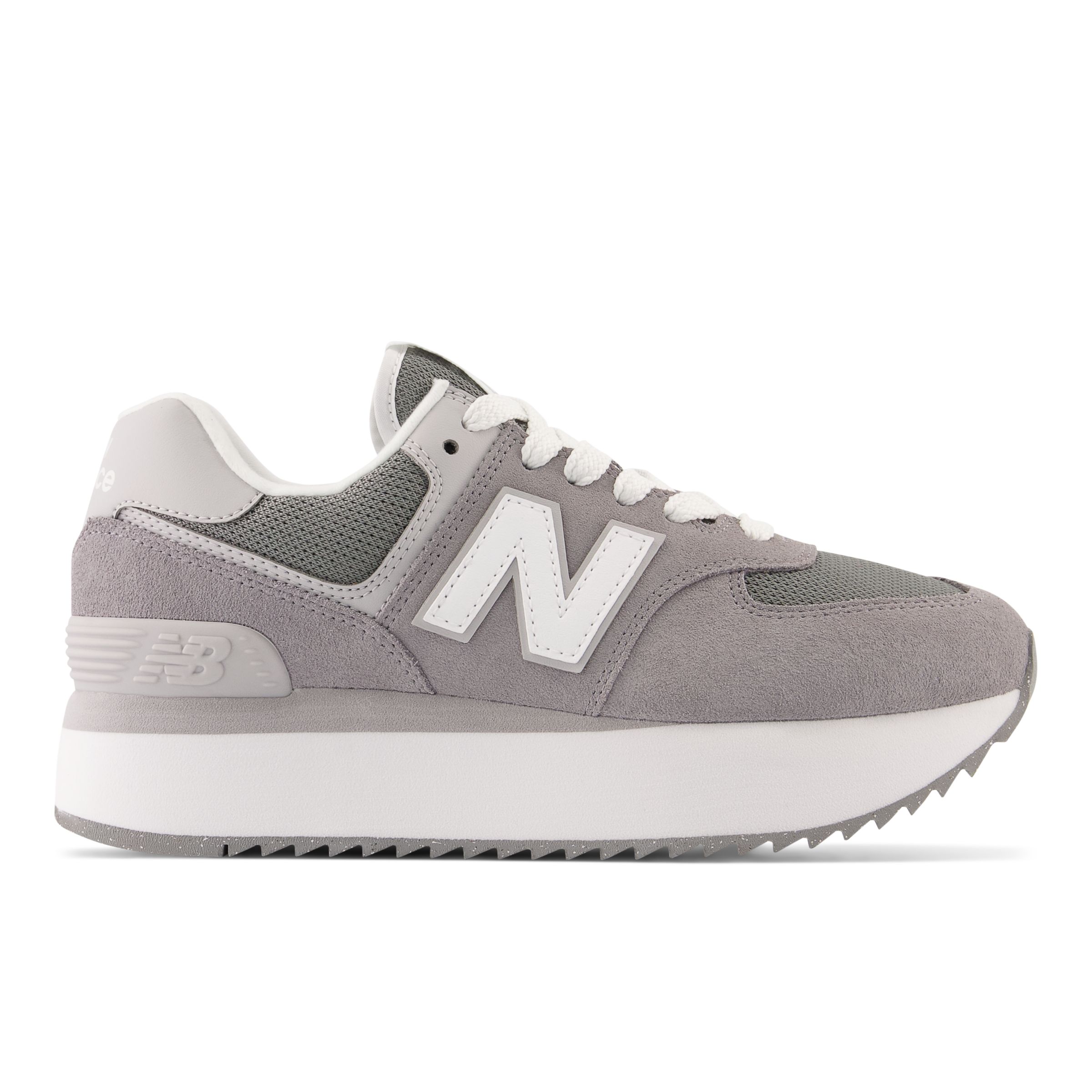 New Balance 574 White Black Camo (Women's)