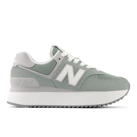 new balance 574 women's grey pink