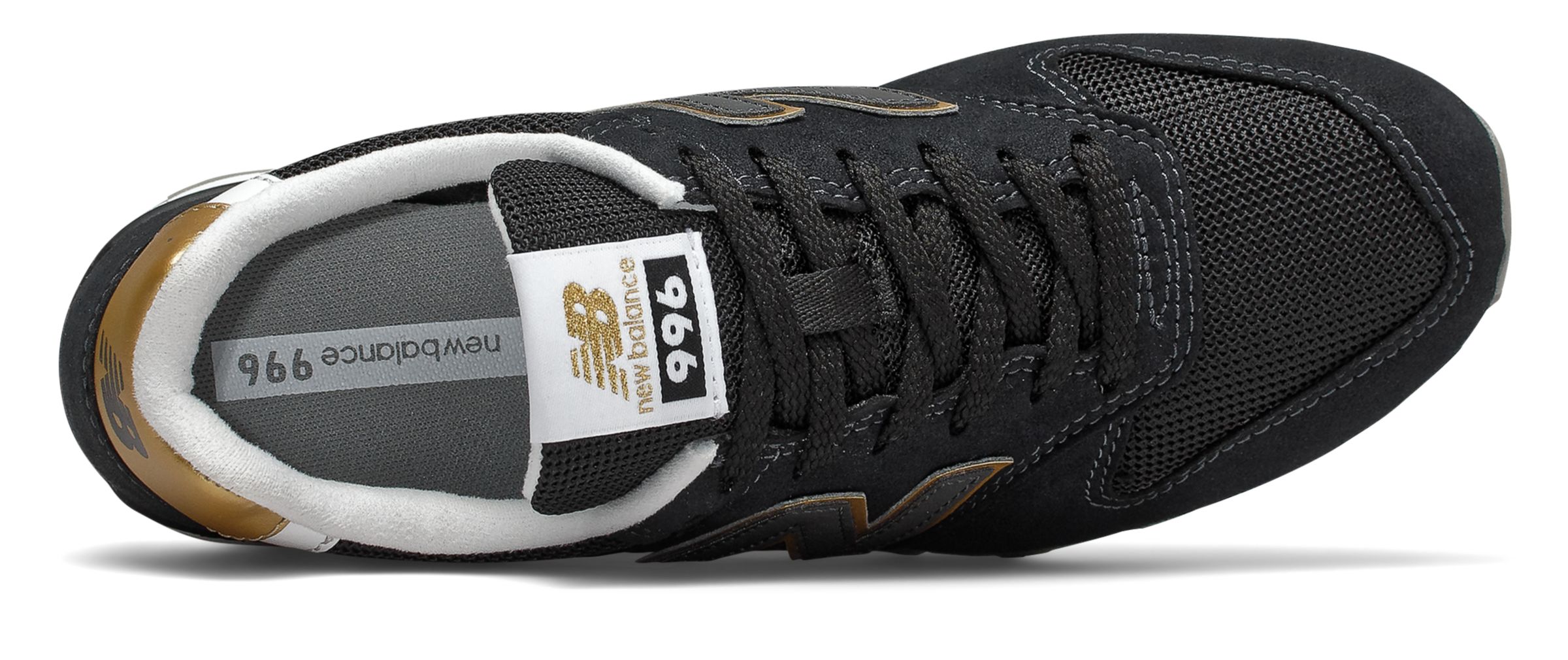 new balance 996 black and gold