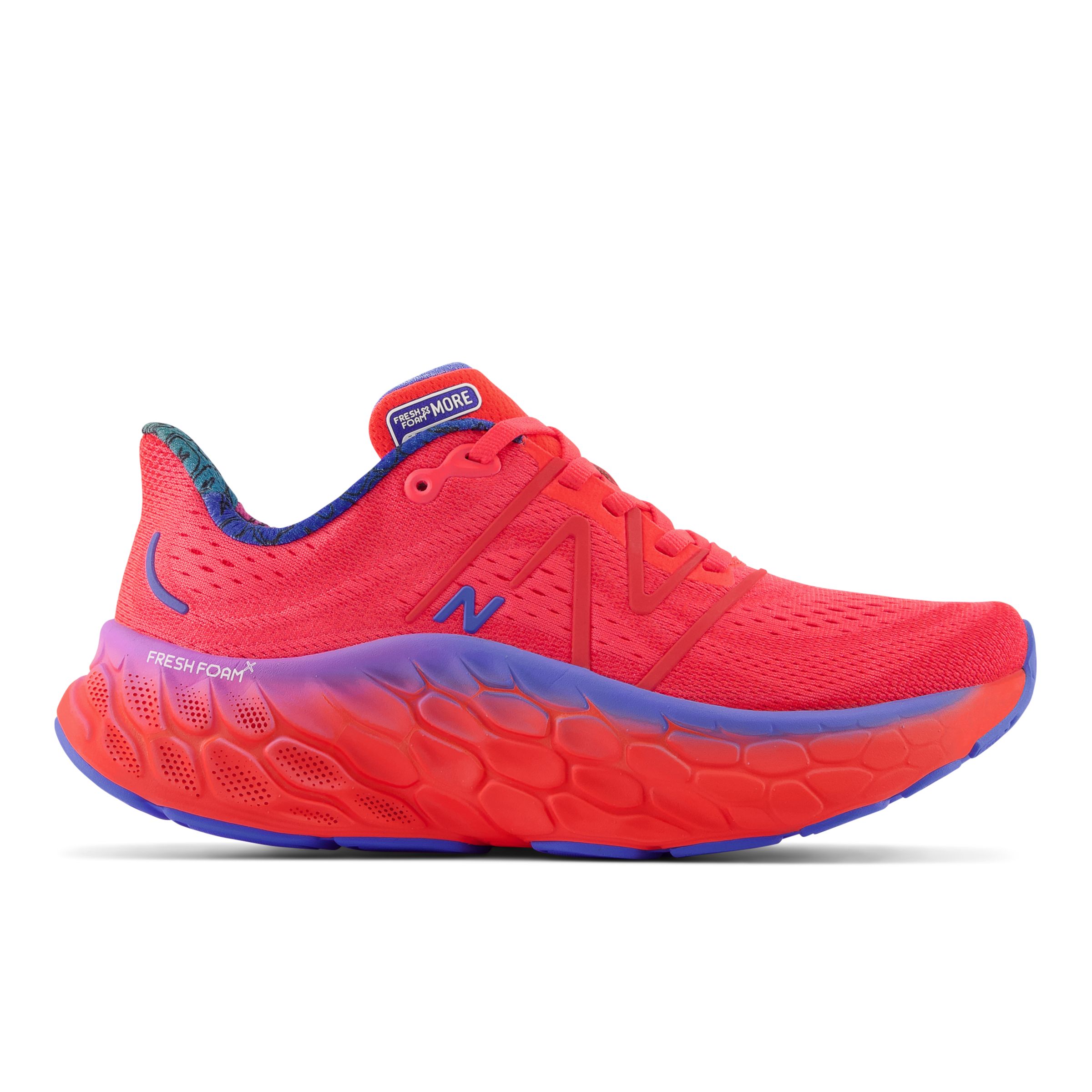 

New Balance Women's Fresh Foam X More v4 Red/Blue - Red/Blue