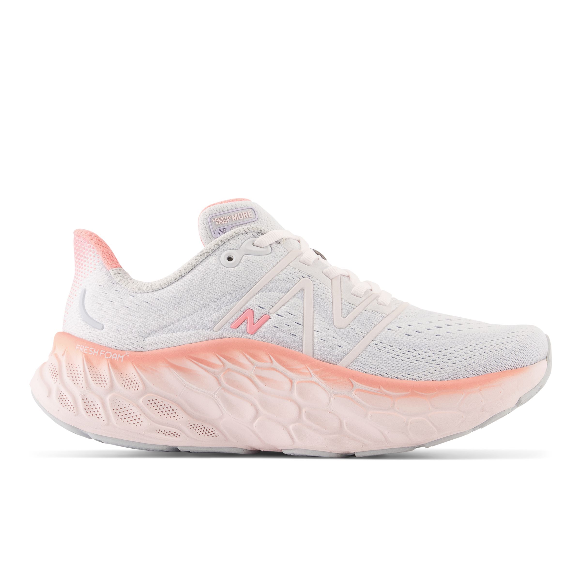 

New Balance Women's Fresh Foam X More v4 Grey/Pink - Grey/Pink