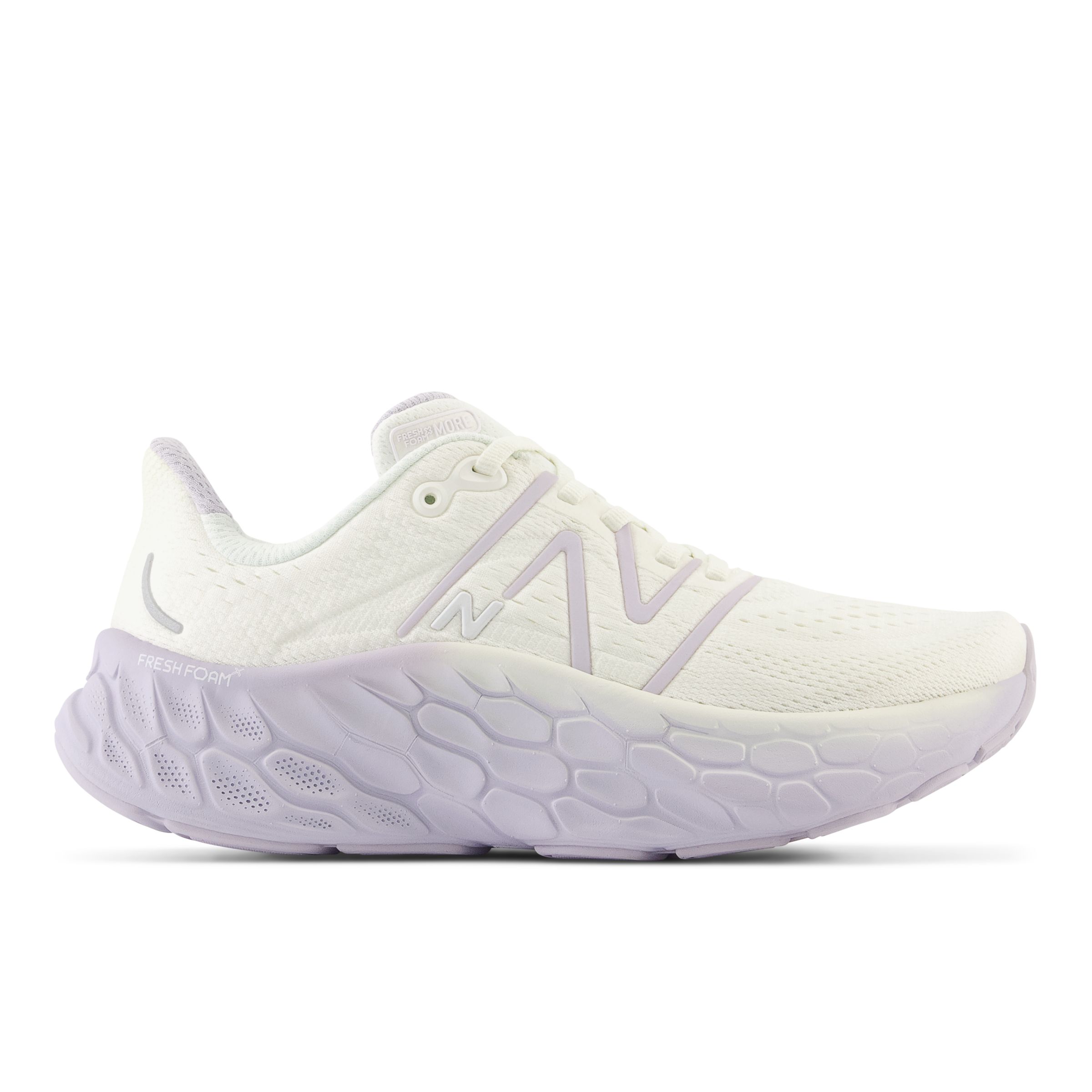 

New Balance Women's Fresh Foam X More v4 White/Purple - White/Purple