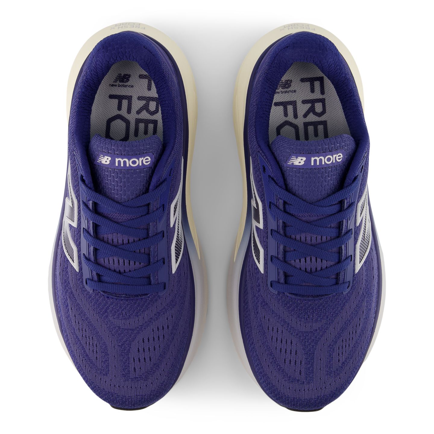 Женские кроссовки New Balance Fresh Foam X More v6, цвет: Синий / Серый — фото 4