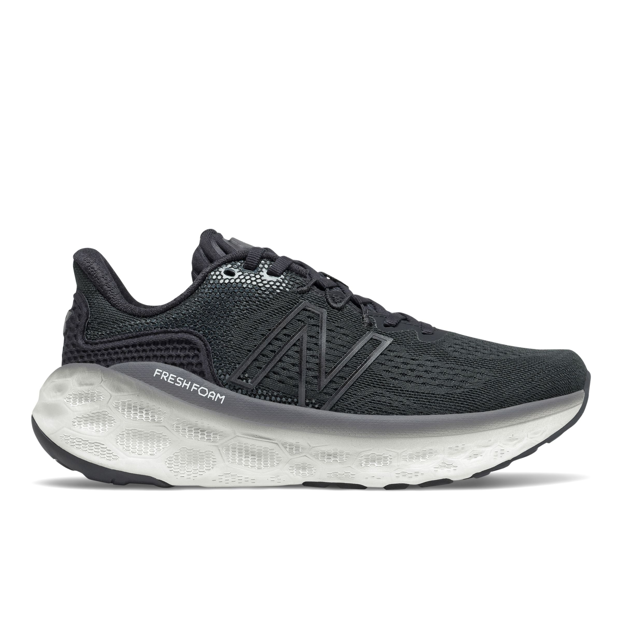 

New Balance Women's Fresh Foam More v3 Black/Grey - Black/Grey