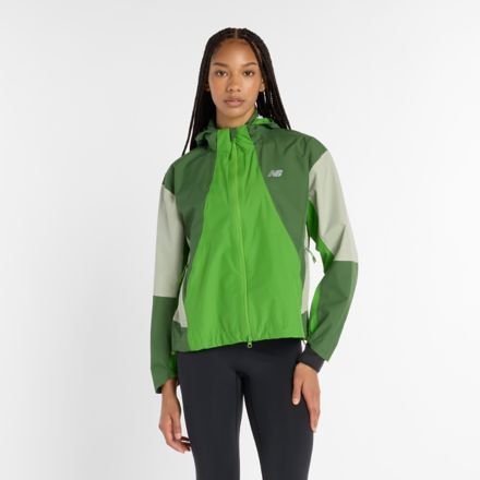 Better Run Waterproof Jacket, DARK ALPINE GREEN, WO53207DAE