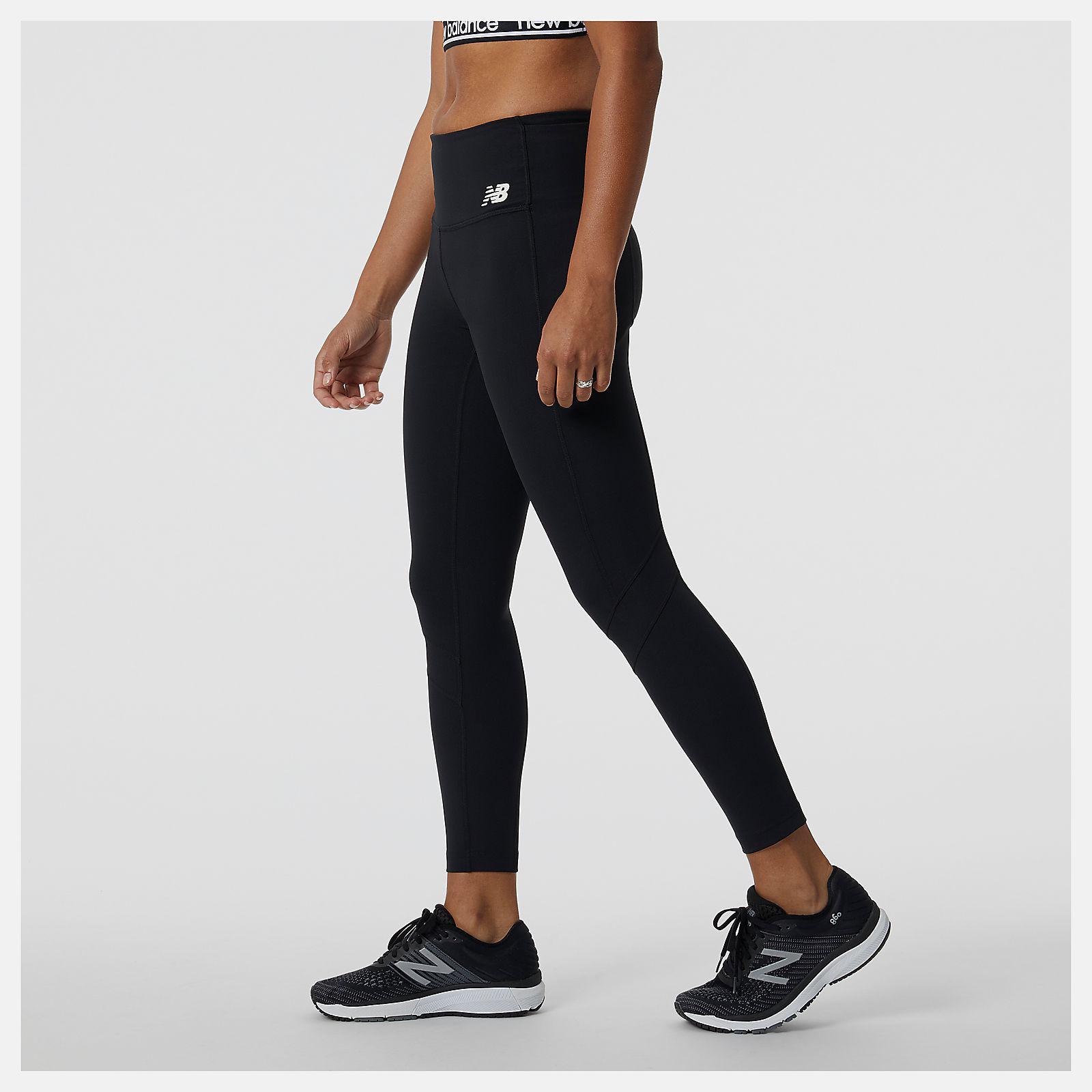 Transform NBSleek High Rise Pocket Crop - New Balance حان وقت القهوة Transform NBSleek High Rise Pocket Crop - New Balance حان وقت القهوة